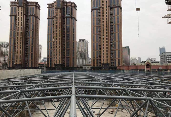 钟祥螺栓球网架结构